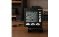 Display Screen Fitness Console Rectangular Electronic Fitness Console Black