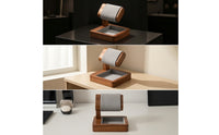 Watch Display Stand with Space-Saving Tray Watch Display Rack Low-Profile for Collectors, Retailers, Dresser, Nightstand, Showcase