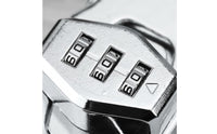 Plated Finish Metal Combination Plate Lock Code Wheel Folding Latch Lock Reset Tool Hardware for Furniture Panels