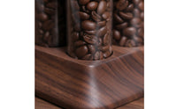 Coffee Bean Display Stand 12-Hole Coffee Bean Storage Display Rack for Baristas