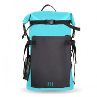 Adjustable Dry Backpack with Mesh Pocket Water Resistant Daypack Heavy-Duty Rucksack Lightweight for Hikers, Hiking