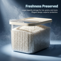 Airtight Food Storage Containers for Dry Foods, Large Cereal Storage Containers, #variant:Medium - 20 jin