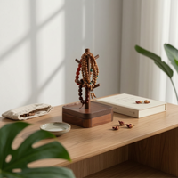 Walnut Wood Bracelet Stand Decorative Interior Design Decor for Dressing Table