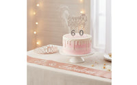 5 Pieces Numbered Birthday Crown Sash Kit Adjustable Fit for Girls
