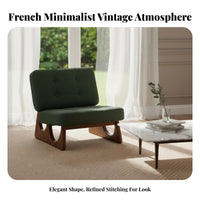 Vintage Aesthetic Wooden Frame Woven Chair mid-20th-centuryera Modern Accent Seating Designer Inspired Lounge Armchair Japandi design for Design lovers, Interior Decorators, Living Room, Bedroom, Home Office, perusing alcove