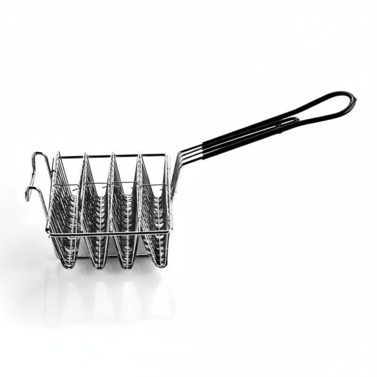 Taco Shell Fryer Basket Detachable Handle Taco Shell Molding Basket for Chefs