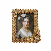 Bee Hive Photo Frame Beehive Pattern Tabletop Picture Frame Floral Accents