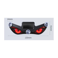 Side Window Light Dynamic Devil Eye Light Animated for Night Driving, Drivers