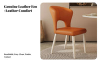 Upholstered Chair with Back Cutout Versatile Design Household Furniture