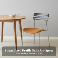 Molded Plywood Chair Light Luxury Seating Furniture Retro design Stackable for Homeowners, Kitchen