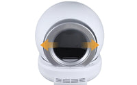 Enclosed Self-Cleaning Litter Box with App Control Anti-Scatter Self-Cleaning Litter Box with Waste Drawer Easy to Maintain for Cat Owners, Indoor, Apartments