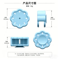 硅胶淋浴蒸锅支架浴室蒸汽香薰芳香扩散托盘shower steamerholder