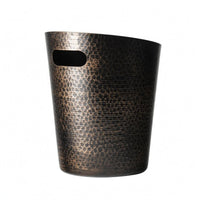 Hammered Ice Pail Sturdy Decorative Container Sturdy Handles