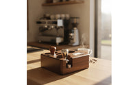 Espresso Accessory Holder Premium Tamper Station Sturdy for Countertop