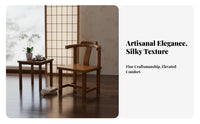 Ship Wheel Armrest Armchair Reclaimed Boat Wood Household Furniture Chinese and Design Oceanic Theme for Business Owners