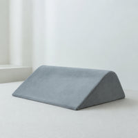 Wedge Pillow Cover Leg Elevation Microfiber Pillowcase Removable Anti Pilling Replacement Protector with Fade Resistant Wrinkle Resistant Cover Suitable for Bed Reclining Rest