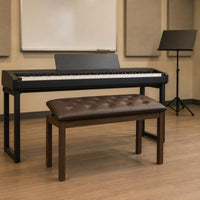 Piano Bench Lift-up Lid Storage Piano Bench Hinged Top