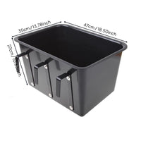 Horse Nourishment Container Easy to Clean Livestock Feeding Wall Mounted