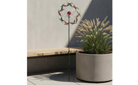 Maple Leaf Wind 360° Rotation Maple Leaf Garden Stake Weather-Resistant
