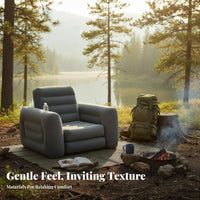 Transformable Pull-extendable Couch Portable Pull-extendable Sleeper Sofa Foldable for Families