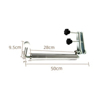 Dough Roller with Clamp Compact Dumpling Press Tool Adjustable for Bakers