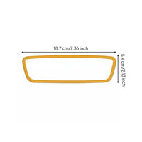 Scratch Protection Rear View Mirror Protector Frame Precise Fit Silicone Rearview Mirror Frame Wear-Resistant Easy Installation for Electric Vehicle Model Three Owners