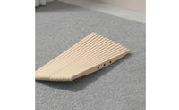 Solid Wood Wooden Balance Board Ridged Balance Board with Ridges Sturdy Long-Lasting for Fitness Enthusiasts