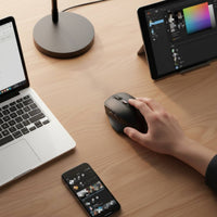 PPT Generation AI Mouse Writing Translation Wireless Bluetooth Mouse Universal Compatibility Computer Accessory Portable Design for Students, Laptop, Travel