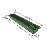 Hanging Bird Feeder Sturdy Hanging Feed Trough Multi-Livestock Use for Backyard