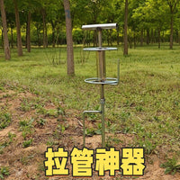 新款农用浇地打药拉管神器高压泵电动打药拉管器拉管转弯神器