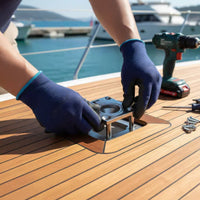 Boat Deck Hatch Handle Rustproof Recessed Boat Hatch Pull Mirror Polished