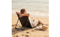 Folding Lounge Chair with Storage Bag Sturdy for Campers