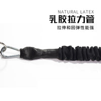 可调节乳胶拉力管实心球辅助器中考体育抛实心球铅球辅助训练器