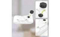 Fuel Tank Assembly with Cap Sturdy Brush Fuel Tank Wear-Resistant