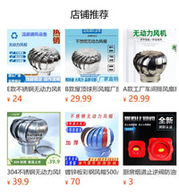 Stainless Steel Non-Powered Roof Ventilator Cap