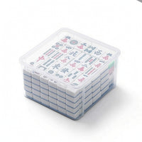 Mahjong Case with Handle Portable Mahjong Tile Storage Box Dustproof for Travel