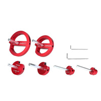 6 Pieces PVC Pipe Reamer Kit SCH-40 Sizes Socket Saver Evenly Reaming