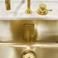 3 Pieces Kitchen Sink Drain Strainer Stainless Steel Sink Strainer with Stopper Rust-Resistant