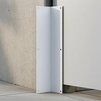 2 Pieces Vinyl Siding Corner Protector White Exterior Wall Corner Protector