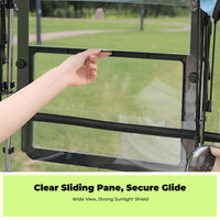 Foldable waterproof scooter shelter