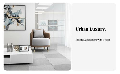 3 Pieces Minimalist Design circular table and 2 Upholstered Chairs Modern design Conversation Set Comfortable Seating Indoor Furniture Stable Base for Interior Designers, Business Owners, Reception Area, Hotel, Living Room, morning dining corner