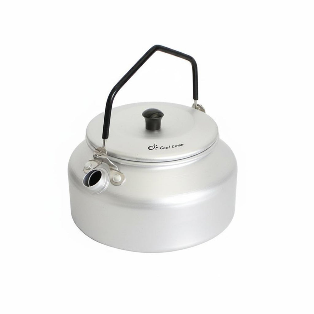 Rustnon-Rust Ultralight Camping Water Kettle Fast Heating Aluminum Camping Kettle Lid Handle Portable Outdoor Coffee Pot Wide Spout