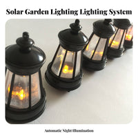 Energy Saving Solar Powered Lantern Decorative Waterproof Garden Lantern Auto On/deactivate for Patio, Balcony, Pathway