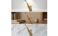 Curved    Saxophone Brass Saxophone with Bent Neck Woodwind for Home Playing