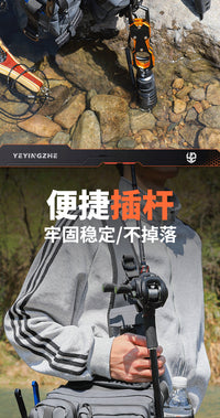 Waterproof Lure Bag with Crossbody and Waist Options