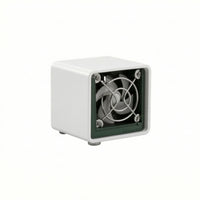 Clamp-on Handlebar Fan Directional Electric Bicycle Fan Space-Saving Air Blower Small for Electric Bikes, Commuting