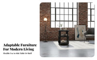 Curved Designd Rolling Table Space-Saving Design Rolling Curved Designd Table Modern and aesthetic