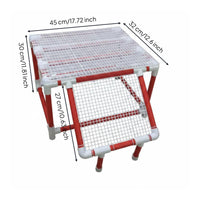 Turtle Basking Stand Raised Design Turtle Sunning Simple to Clean to Clean Animal Enclosure for Aquarium