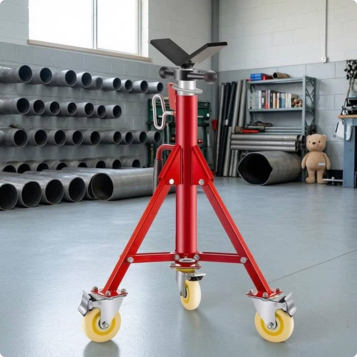 Adjustable Height tube Steel Stand Tripod tube Stand Industrial Tool