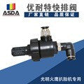 Quick Exhaust Valve for Tire Changer Cylinder, One-Way Valve, Model A-KP1